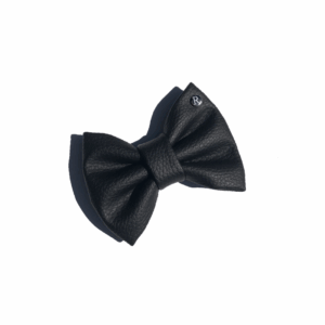 'Midnight' Pleather Bowtie