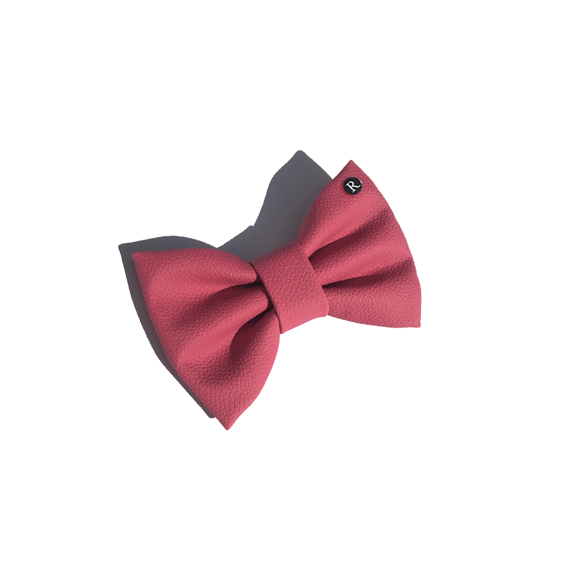 'Peony' Pleather Bowtie