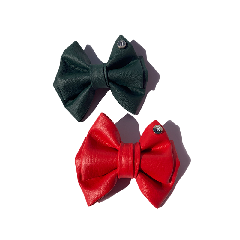 'Holiday Edit' Pleather Bowties
