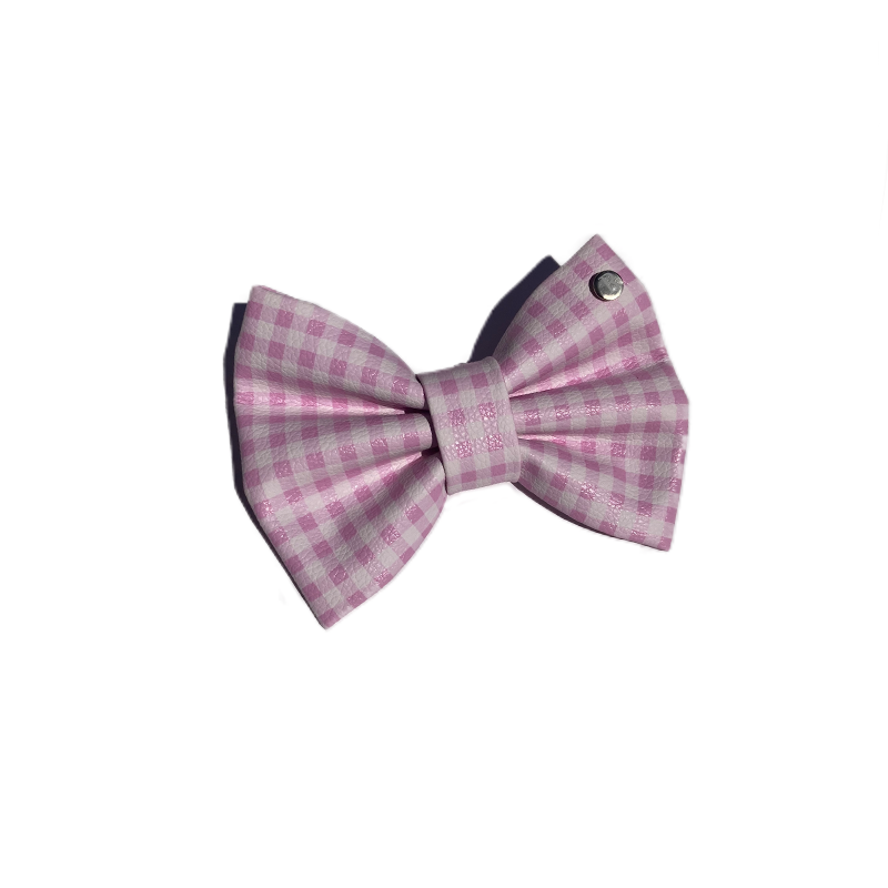 'Picnic' Pleather Bowtie